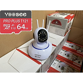 Mua CAMERA YOOSEE 3.0  KÈM THẺ NHỚ 64G .HÀNG CHÍNH HÃNG