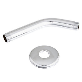 1/2" Thread Shower Arm Extension Rainfall Shower Head Extension Arm 6inch