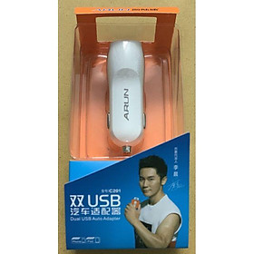 Mua Tẩu sạc ô tô ARUN 2 cổng ra  - Hàng chính hãng