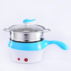 Mua Nồi Điện Mini Hai Tầng Đa Năng Tặng Kèm Khay Hấp có thể Chiên  Xào  Nấu ăn  nấu cơm  nấu lẩu mini