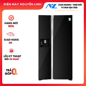 Tủ lạnh Hitachi Inverter 573 lít Side By Side R-SX800GPGV0 GBK - HÀNG CHÍNH HÃNG - CHỈ GIAO HCM