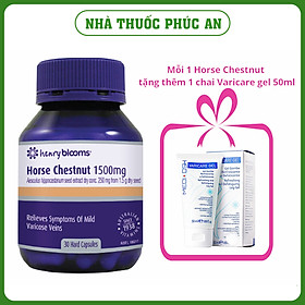 Viên hỗ trợ suy giãn tĩnh mạch Henry Blooms Horse Chestnut 1500ml 30 viên