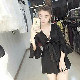 Jump ngắn giả váy tay loa