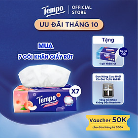 [MUA 7 GÓI TẶNG 1 GÓI] Khăn giấy cao cấp Tempo Softpack - 4 lớp bền dai, an toàn cho da - Thương hiệu Đức