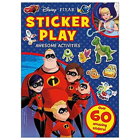 Disney Pixar Sticker Play Awesome Activities