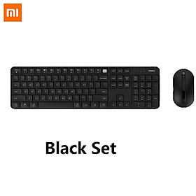 Bộ bàn phím & chuột không dây Xiaomi Ecological Chain MIIIW 104 Phím 2.4GHz Bàn phím USB Chuột thiết kế chống trượt cho văn phòng