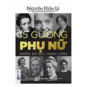 15 Gương Phụ Nữ - Những Bài Học Thành Công (Tặng Bookmark PL)