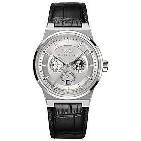 Đồng hồ nam chính hãng I&W Carnival 782G-D4 hàng mới fullbox ,kính sapphire chống xước,chống nước 50m,bảo hành dài hạn,máy cơ (automatic),mặt xám dây da