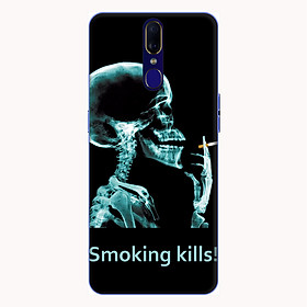 Ốp lưng điện thoại Oppo F11 hình Smoking Kills - Hàng chính hãng