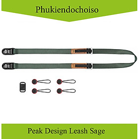 Hình ảnh Dây máy ảnh Peak Design Leash Sage (màu xanh rêu), Hàng chính hãng