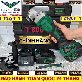 Máy Mài Pin cao cấp TBOSS 21V Không Chổi Than Siêu Khoẻ 