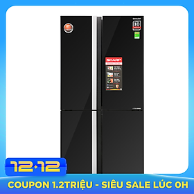 Tủ Lạnh Inverter Sharp SJ-FX688VG-BK (605L) - Hàng Chính Hãng