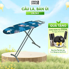 Bàn để ủi quần áo khung bằng thép Lebenlang LBB363 - Vỏ hình hạc