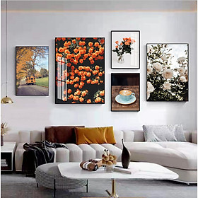 Mua BỘ 6 TRANH CANVAS PHONG CÁCH TỐI GIẢN SANG TRỌNG   bộ 6 tranh treo phòng khách  phòng ngủ  đầu giường  hometstay  khách sạn  sang trọng  tiện lợi  nhẹ  đơn giản  giá ưu đãi 