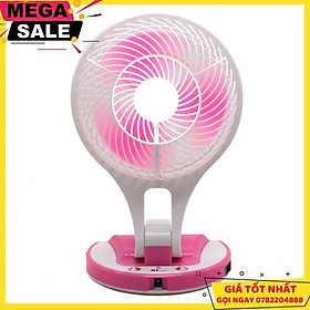 Mua Quạt Sạc 5580 Siêu Mát Có Đèn Led ( Giao Hàng Màu Ngẫu Nhiên) - Giao Hàng Toàn Quốc