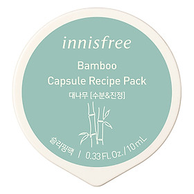Mặt Nạ Ngủ Dạng Hủ Từ Tre Innisfree Capsule Recipe Pack Bamboo (10ml) - 131170955