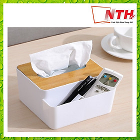 Mua HỘP ĐỰNG KHĂN GIẤY   CÓ KHE ĐỰNG ĐỒ DÙNG TIỆN DỤNG