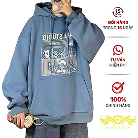 Áo Hoodie Nam Nữ UNISEX IN STUDIO GOLDEN DREAM Form Rộng Chất Nỉ Ngoại Dày Dặn Cực Đẹp Cực Ngầu