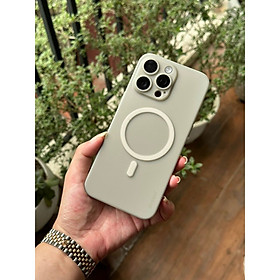 Ốp lưng dành cho iPhone 16 Pro, iPhone 16 Pro Max hiệu MEMUMI hỗ trợ sạc không dây siêu mỏng 0.3mm cao cấp - Hàng chính hãng