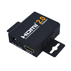 60M   Extender HDMI2.0 Splitter  Signal Amplifier Booster Adapter