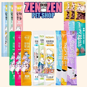 Súp thưởng cho mèo Ciao Wang, Soup thưởng Shizuka, Liebao, Cat Food, Pet snacks - thanh 15g