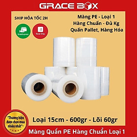 Mua Màng PE Loại 15cm Nặng 600g Lõi 60gr Quấn Hàng Hoá Tiêu Chuẩn Chất Lượng Loại 1