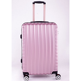 Vali kéo du lịch 840 nhựa ABS chịu lực tốt - Hồng