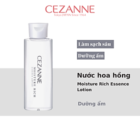 Nước Hoa Hồng Dưỡng Ẩm Moisture Rich Essence Lotion Cezanne (160ml)