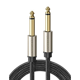 Mua Ugreen UG10640AV128TK 5M màu xám cáp 6.5mm TS âm thanh Pro audio đầu mạ vàng 24k - HÀNG CHÍNH HÃNG