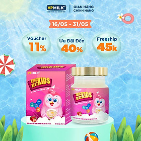 Tổ Yến Nguyên Chất Chưng Sẵn VPMilk True Nest Kids Vị Dâu (Hộp 1 lọ x 70 ml)