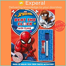 Sách - Marvel Spider-Man: Beat the Clock Wipe Clean by Marvel Entertainment International Ltd (UK edition, paperback)