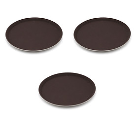 Mua Bộ 3 Khay Phục Vụ Chống Trượt (Tròn 35cm)
