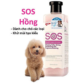 Sữa Tắm Sos 530ml Cho Chó Mèo Lưu Hương Thơm 7 Ngày