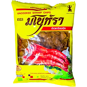 Bánh Phồng Tôm Cua Chưa Chiên Manora 200g - Hàng Nhập Thái Lan