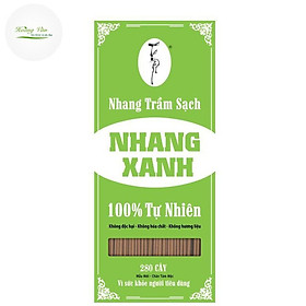 Mua Nhang Xanh Trầm Hương - Cao 20cm Hộp 200 gram
