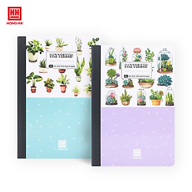 Sổ bìa bồi kẻ ngang A4 300 trang Hồng Hà Patterns - 4532