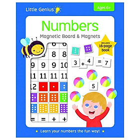 Little Genius Numbers Magnetic Board & Magnets