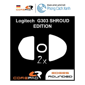 Mua Feet chuột PTFE Corepad Skatez PRO Logitech G303 Shroud Edition (2 bộ) - Hàng Chính Hãng