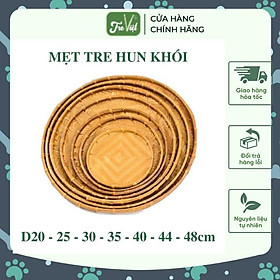 Mua Mẹt Tre Hun Khói Cạp Mây - Mẹt Trang Trí nhiều kích thước - Flat Winnowing Basket