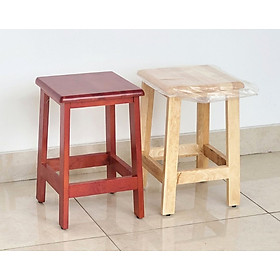 Mua Ghế Đôn Gỗ Cao 45 cm Nhiều Màu Gia Công Tỉ Mỉ  Chất Gỗ Dày - Hàng VN Xuất Khẩu