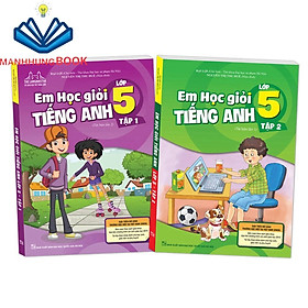 Sách - Combo Em học giỏi tiếng Anh lớp 5 (trọn bộ 2 tập)