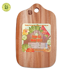 Bộ Thớt Gỗ Xà Cừ Mini Đa Dạng Hình Dáng Dùng Decor, Thái Cắt Thực Phẩm Thương Hiệu Trường Sơn - Đồ Dùng Gia Dụng Nhà Bếp