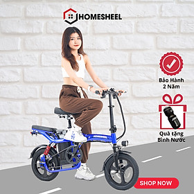 Xe đạp điện gấp gọn độc nhất Homesheel T5S PLUS (15AH)