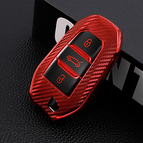 Soft Tpu Car Smart Key Case Full Cover Shell For Peugeot 308 408 508 2008 3008 4008 5008 Citroen C4 C4l C6 C3-xr