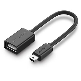 Mua Ugreen UG50207US249TK 20CM màu Đen Cáp chuyển đổi MINI USB sang USB âm hỗ trợ OTG - HÀNG CHÍNH HÃNG