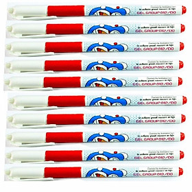 Bộ 10 Bút Gel Thiên Long Doraemon GEL-012/DO