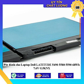 Pin dùng cho Laptop Dell LATITUDE 5490 5580 5590 68Wh 7.6V GJKNX - Hàng Nhập Khẩu New Seal