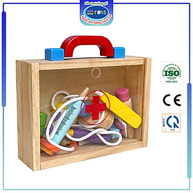Đồ chơi gỗ Trò chơi bác sĩ | Winwintoys 67242 | Phát triển trí tưởng tượng và tư duy | Đạt tiêu chuẩn CE và CR
