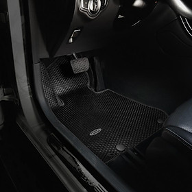 Thảm lót sàn ô tô KATA cho xe Mercedes A Class / W176 (2014 - 2017)  - Khít với sàn xe, Chống trơn, Không mùi, Không ẩm mốc