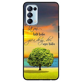 Ốp lưng dành cho Oppo Reno 5 mẫu Tâm Bất Biến